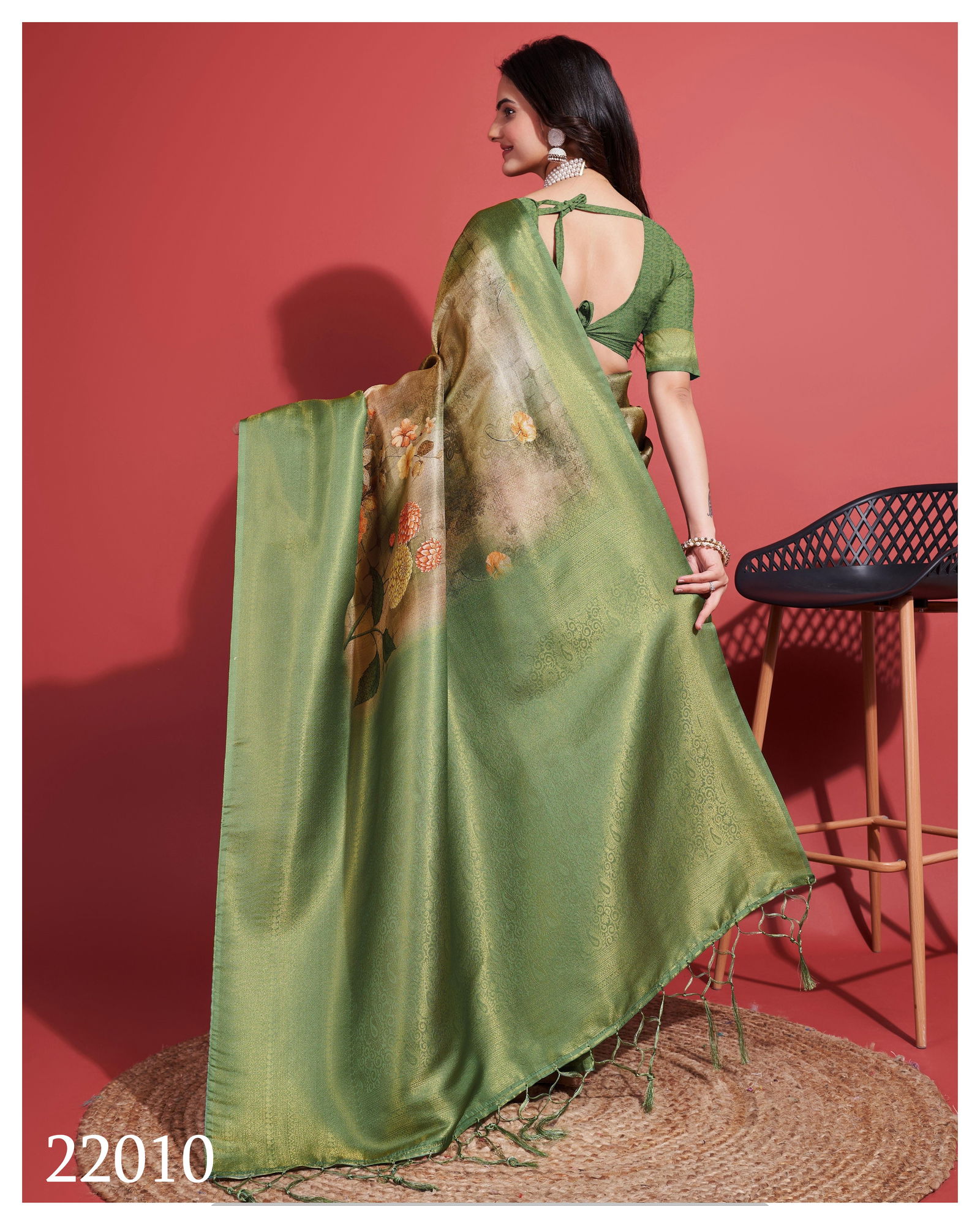 BK 8796 Dionne Vol 2 Pure Kuberapattu Digital Printed Sarees Wholesale Online